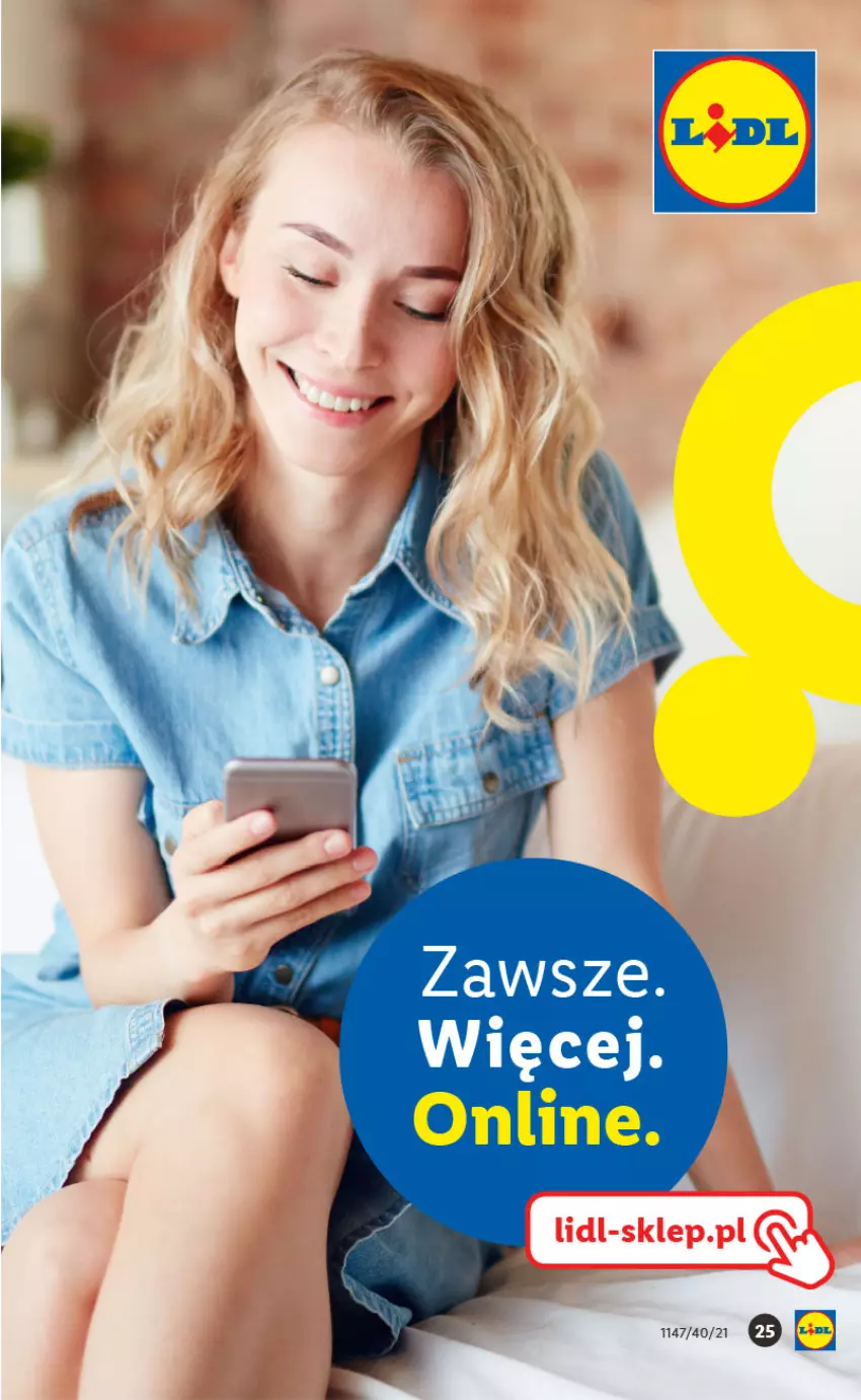 Gazetka promocyjna Lidl - Lidl w Puławach ponownie otwarty - ważna 04.10 do 10.10.2021 - strona 25