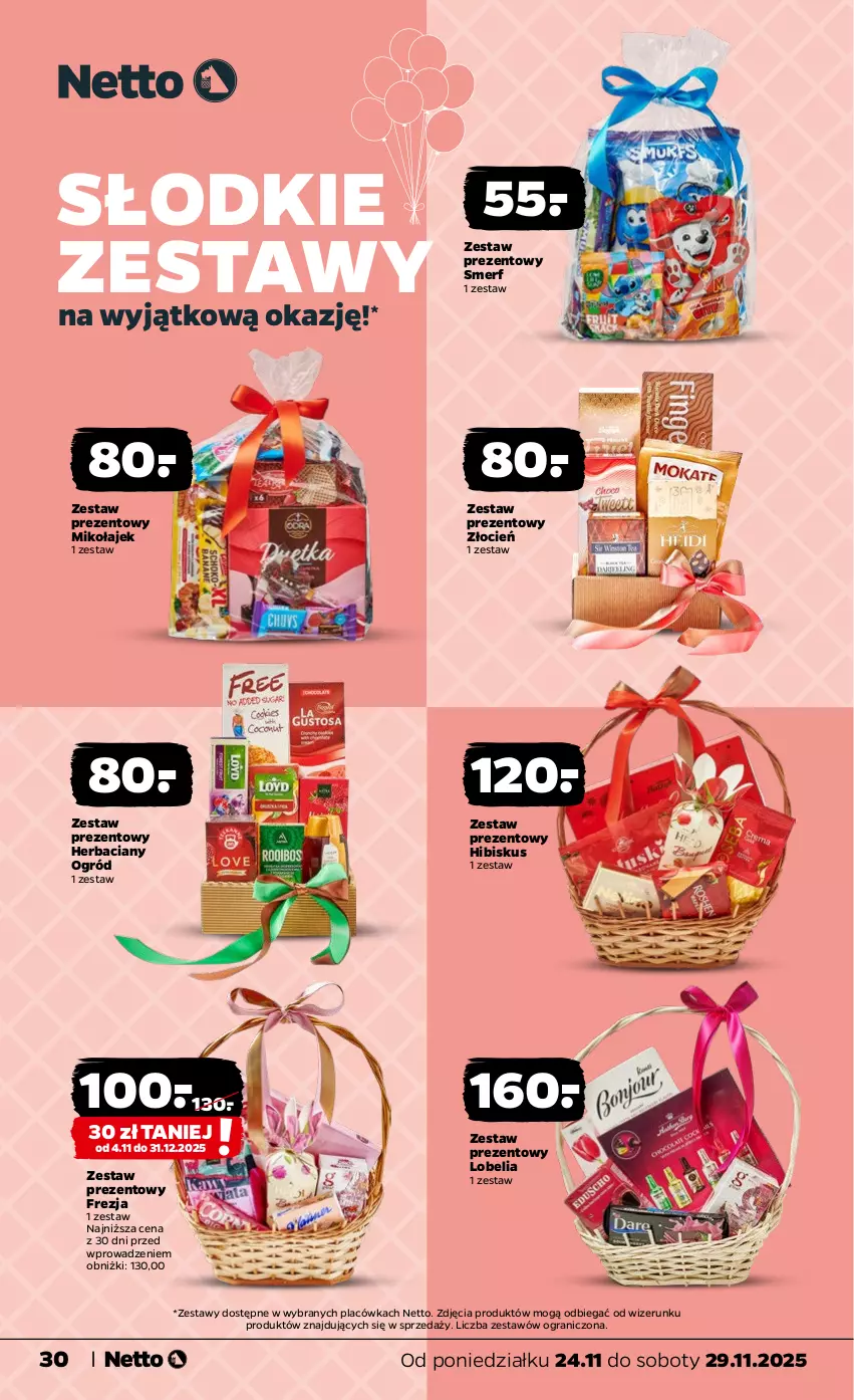 Gazetka promocyjna Netto - Od Poniedziałku - ważna 24.11 do 29.11.2025 - strona 30 - produkty: Cień, Gra, Hibiskus, Ogród, Zestaw prezentowy