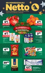 Gazetka promocyjna Netto - Od Poniedziałku - Gazetka - ważna od 29.11 do 29.11.2025 - strona 1 - produkty: Maasdam, Ser, Papier, Cukier, Chipsy, Dallmayr, Kawa mielona, Kawa, Papier toaletowy, Siatka, Edam, Cukierki, Lay’s, Mleko