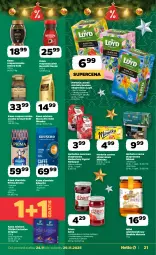 Gazetka promocyjna Netto - Od Poniedziałku - Gazetka - ważna od 29.11 do 29.11.2025 - strona 21 - produkty: Tchibo, Earl Grey, Nescafé, Kawa rozpuszczalna, Gin, Gra, Kawa ziarnista, Kawa mielona, Kawa, Dilmah, Herbata czarna, Dżem, Loyd, Prima, Miód, Mocca Fix Gold, Jacobs, Woseba, Herbata, Ogród, Herbapol