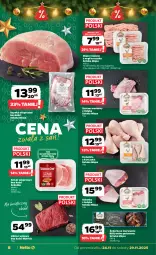 Gazetka promocyjna Netto - Od Poniedziałku - Gazetka - ważna od 29.11 do 29.11.2025 - strona 8 - produkty: Kurczak, Mięso mielone, Sok, Szynka wieprzowa, Sokołów, Golonka z indyka, Szynka, Schab wieprzowy, Udziec wołowy, Mięso, Podudzie z kurczaka