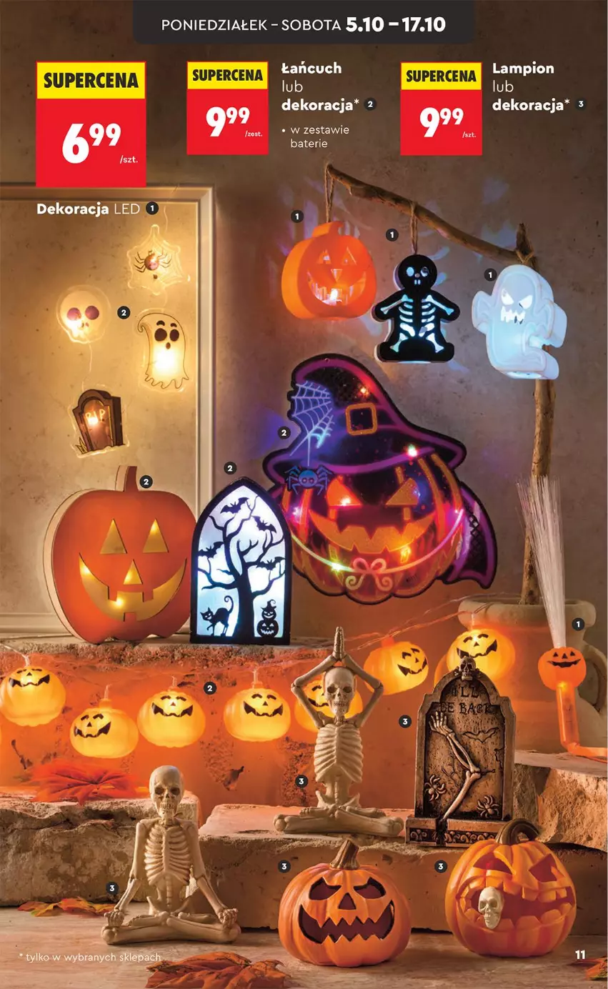 Gazetka promocyjna Biedronka - Okazje Tygodnia - ważna 03.10 do 17.10.2026 - strona 11 - produkty: Lampion