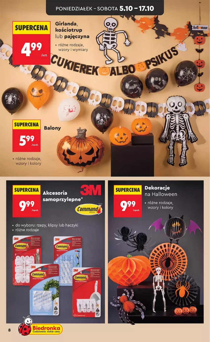 Gazetka promocyjna Biedronka - Okazje Tygodnia - ważna 03.10 do 17.10.2026 - strona 8 - produkty: Girlanda, Haczyk, Mop