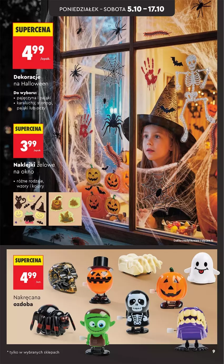 Gazetka promocyjna Biedronka - Okazje Tygodnia - ważna 03.10 do 17.10.2026 - strona 9 - produkty: Klej, Okno, Ozdoba