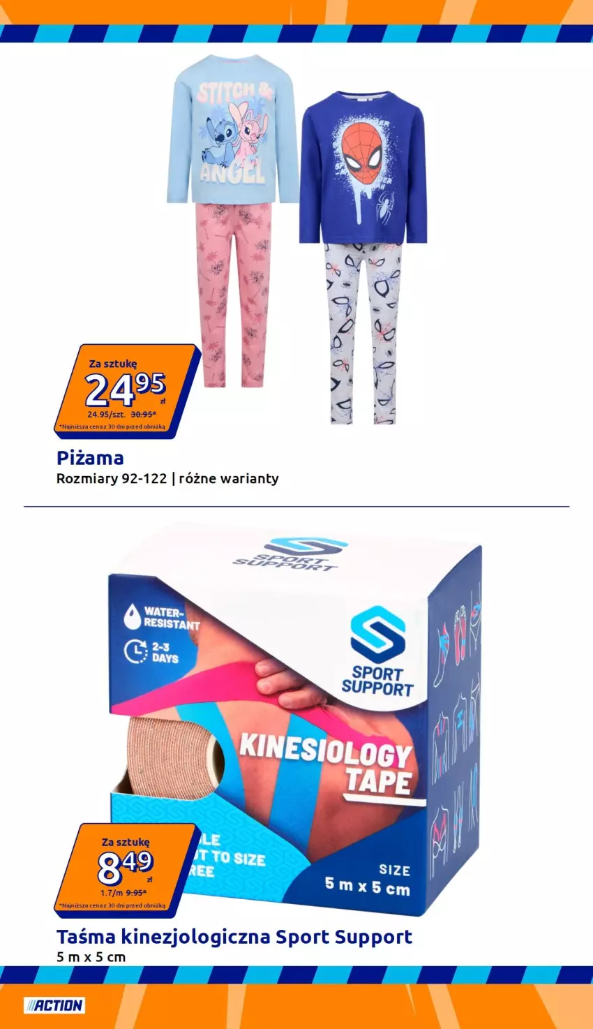 Gazetka promocyjna Action - Gazetka tydzień 38 2026 - ważna 16.09 do 22.09.2026 - strona 13 - produkty: Piżama, Por, Sport