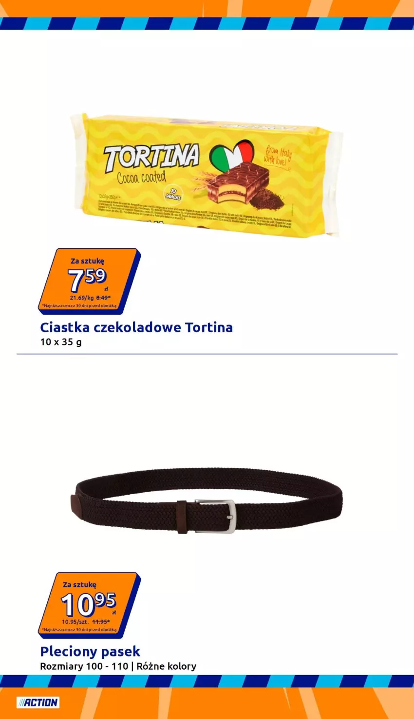 Gazetka promocyjna Action - Gazetka tydzień 38 2026 - ważna 16.09 do 22.09.2026 - strona 17 - produkty: Ciastka, Pasek