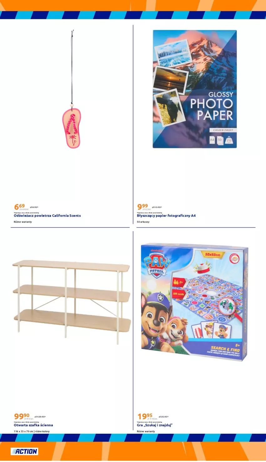 Gazetka promocyjna Action - Gazetka tydzień 38 2026 - ważna 16.09 do 22.09.2026 - strona 33 - produkty: Gra, Mus, Odświeżacz powietrza, Papier, Szafka