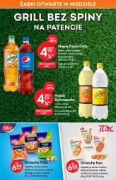 Gazetka promocyjna Żabka - Gazetka - ważna od 14.06 do 14.06.2022 - strona 11 - produkty: Piec, Pistacje, Migdały, Mirinda, Pepsi, Schweppes, Felix, Grill, Napój