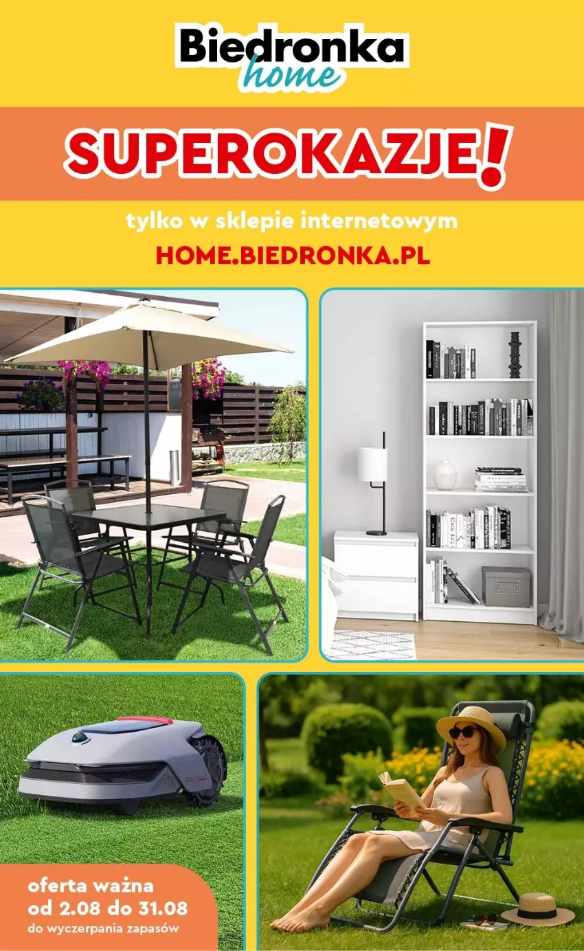 Gazetka promocyjna Biedronka - Home - ważna 02.08 do 31.08.2025 - strona 1