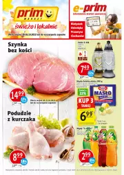 Gazetka promocyjna Prim Market - Gazetka - ważna od 26.10 do 26.10.2022 - strona 1 - produkty: Kurczak, Sok, Mlekovita, Znicz, Owoce, Masło, Napój, Mleko