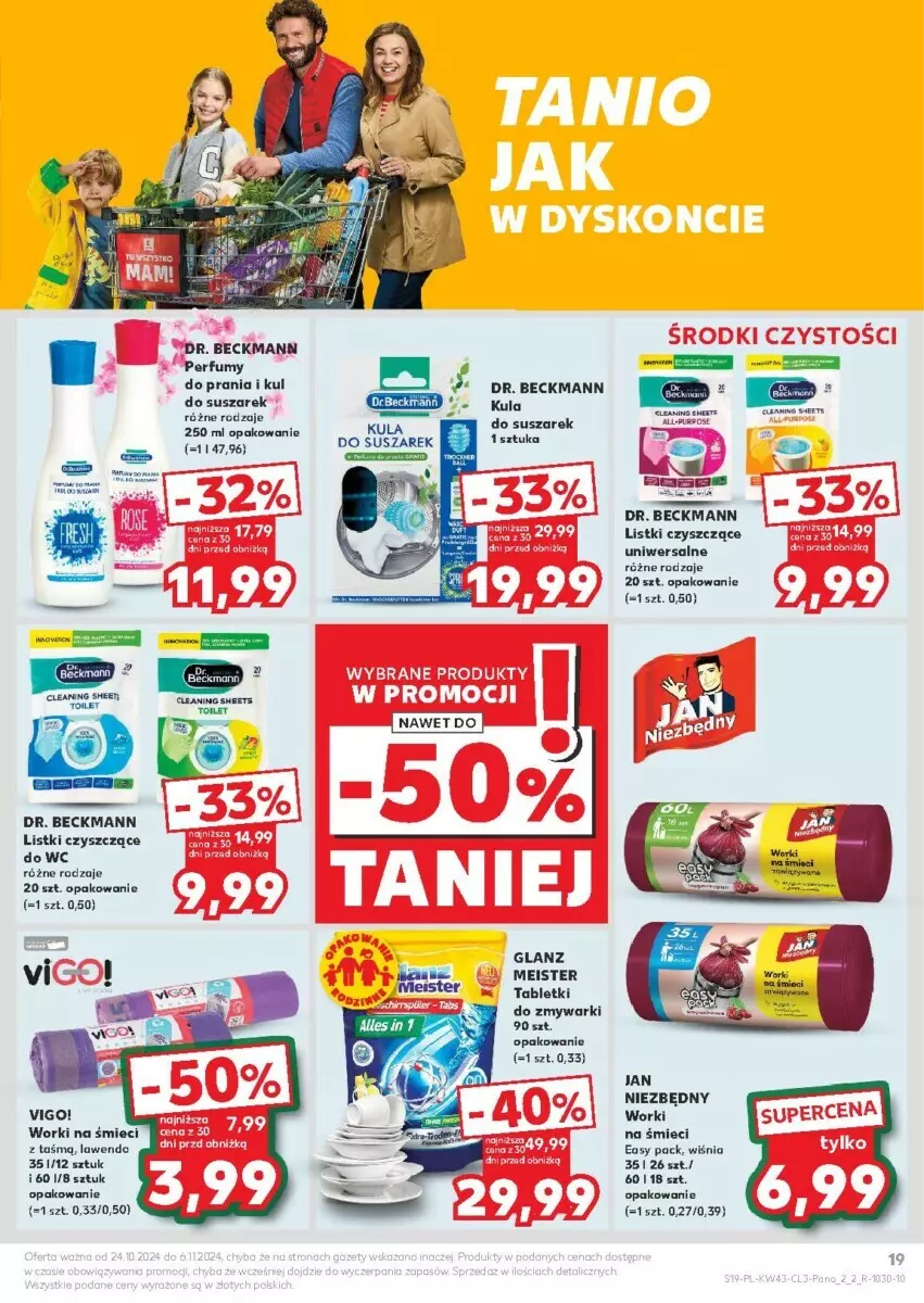 Gazetka promocyjna Kaufland - ważna 24.10 do 06.11.2024 - strona 11 - produkty: Tablet, Tabletki do zmywarki, Worki na śmiec, Worki na śmieci, Zmywarki