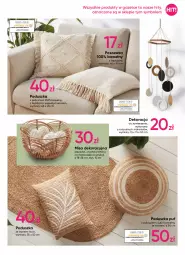 Gazetka promocyjna Pepco - Naturalnie na lato - Gazetka - ważna od 19.04 do 19.04.2023 - strona 11 - produkty: Puf, O nas, Poszewka, Poduszka