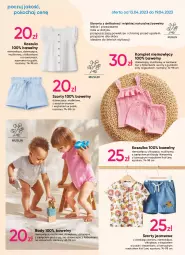 Gazetka promocyjna Pepco - Naturalnie na lato - Gazetka - ważna od 19.04 do 19.04.2023 - strona 6 - produkty: Ubrania, Top, Sok, Koc, Body, Szorty, Kosz, Koszula, Koszulka, Fa