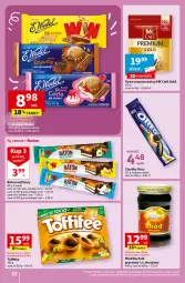 Gazetka promocyjna Auchan - Gazetka Rewelacyjnie małe CENY! Hipermarket Auchan - Gazetka - ważna od 13.09 do 13.09.2023 - strona 22 - produkty: Ciastka, Kawa rozpuszczalna, Gry, Kawa, Miód, Toffifee, Baton, Oreo, Brownie