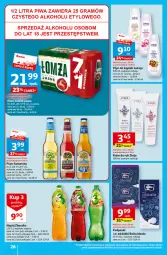 Gazetka promocyjna Auchan - Gazetka Rewelacyjnie małe CENY! Hipermarket Auchan - Gazetka - ważna od 13.09 do 13.09.2023 - strona 26 - produkty: Piwa, Piwo, Płyn do kąpieli, Gra, Somersby, Bell, Krem do rąk, Ziaja, Podpaski, Bella, Wkładki, Napój, Luksja