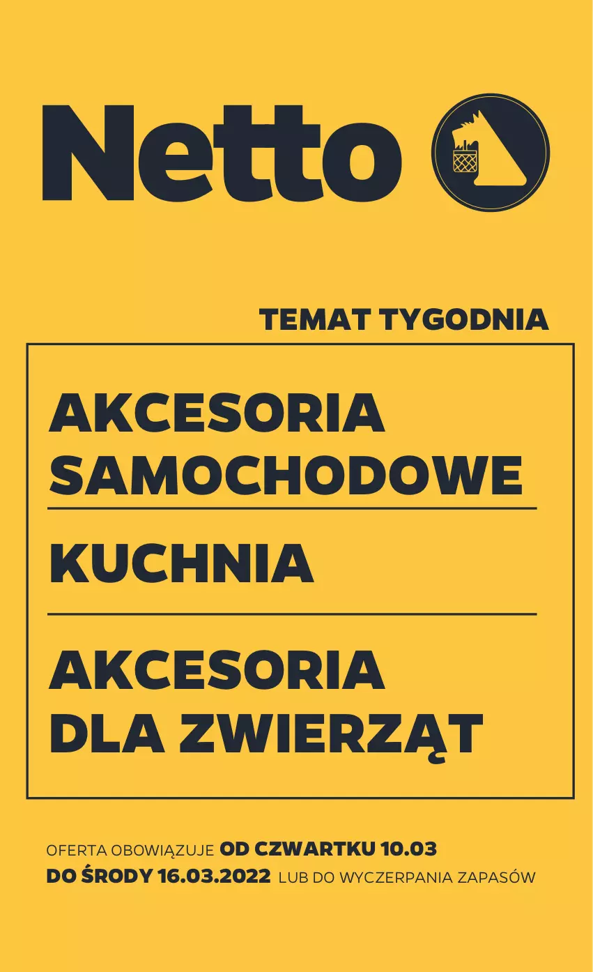 Gazetka promocyjna Netto - Gazetka non food 10.03-16.03 - ważna 10.03 do 16.03.2022 - strona 1 - produkty: Kuchnia