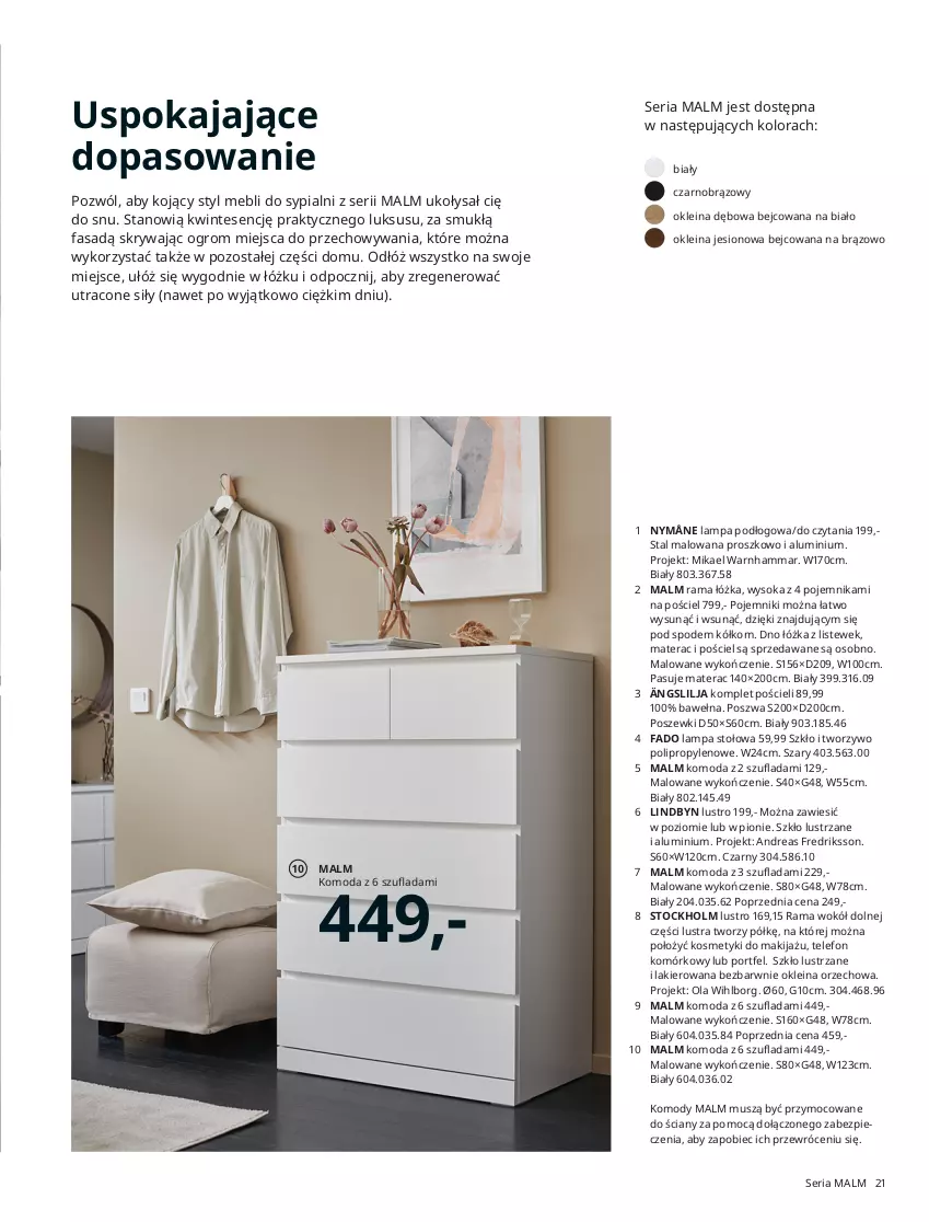 Gazetka promocyjna Ikea - Sypialnie - ważna 01.01 do 31.07.2021 - strona 21