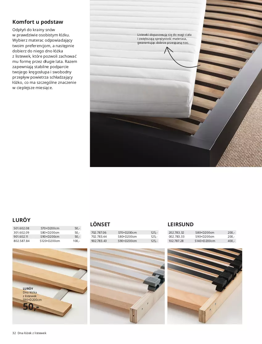 Gazetka promocyjna Ikea - Sypialnie - ważna 01.01 do 31.07.2021 - strona 32