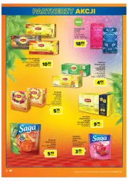 Gazetka promocyjna Carrefour - Gazetka Carrefour - Gazetka - ważna od 28.02 do 28.02.2022 - strona 18 - produkty: Saga, Lipton, Herbata, Herbata owocowa, Fa