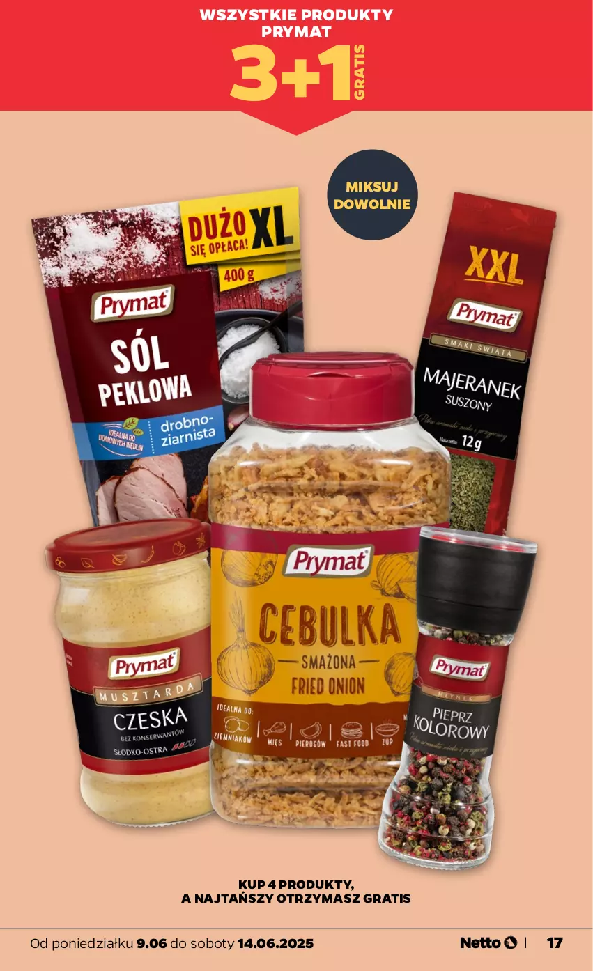 Gazetka promocyjna Netto - Od Poniedziałku - ważna 09.06 do 14.06.2025 - strona 17 - produkty: Gra, Prymat