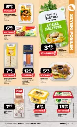 Gazetka promocyjna Netto - Od Poniedziałku - Gazetka - ważna od 14.06 do 14.06.2025 - strona 11 - produkty: Kurczak, Sałatka, Inka, Oliwki, Rama, Optima Cardio, Hamburger, Napój roślinny, Tortilla, Sałat, Optima, Burger, Napój, Mięso