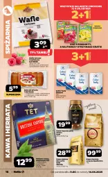 Gazetka promocyjna Netto - Od Poniedziałku - Gazetka - ważna od 14.06 do 14.06.2025 - strona 16 - produkty: Kawa rozpuszczalna, Gra, Cukier, Kawa ziarnista, Brit, Kawa mielona, Kawa, Diamant, Bułeczki, Herbata czarna, Wafle, Galaretki, Lavazza, Mocca Fix Gold, Woseba, Herbata, Gala, Wafle tortowe