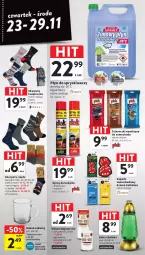 Gazetka promocyjna Intermarche - Gazetka Intermarche - Gazetka - ważna od 29.11 do 29.11.2023 - strona 7 - produkty: Choinka, Inka, Karp, Znicz, Płyn do spryskiwaczy, Kubek, Olej, Wkład olejowy