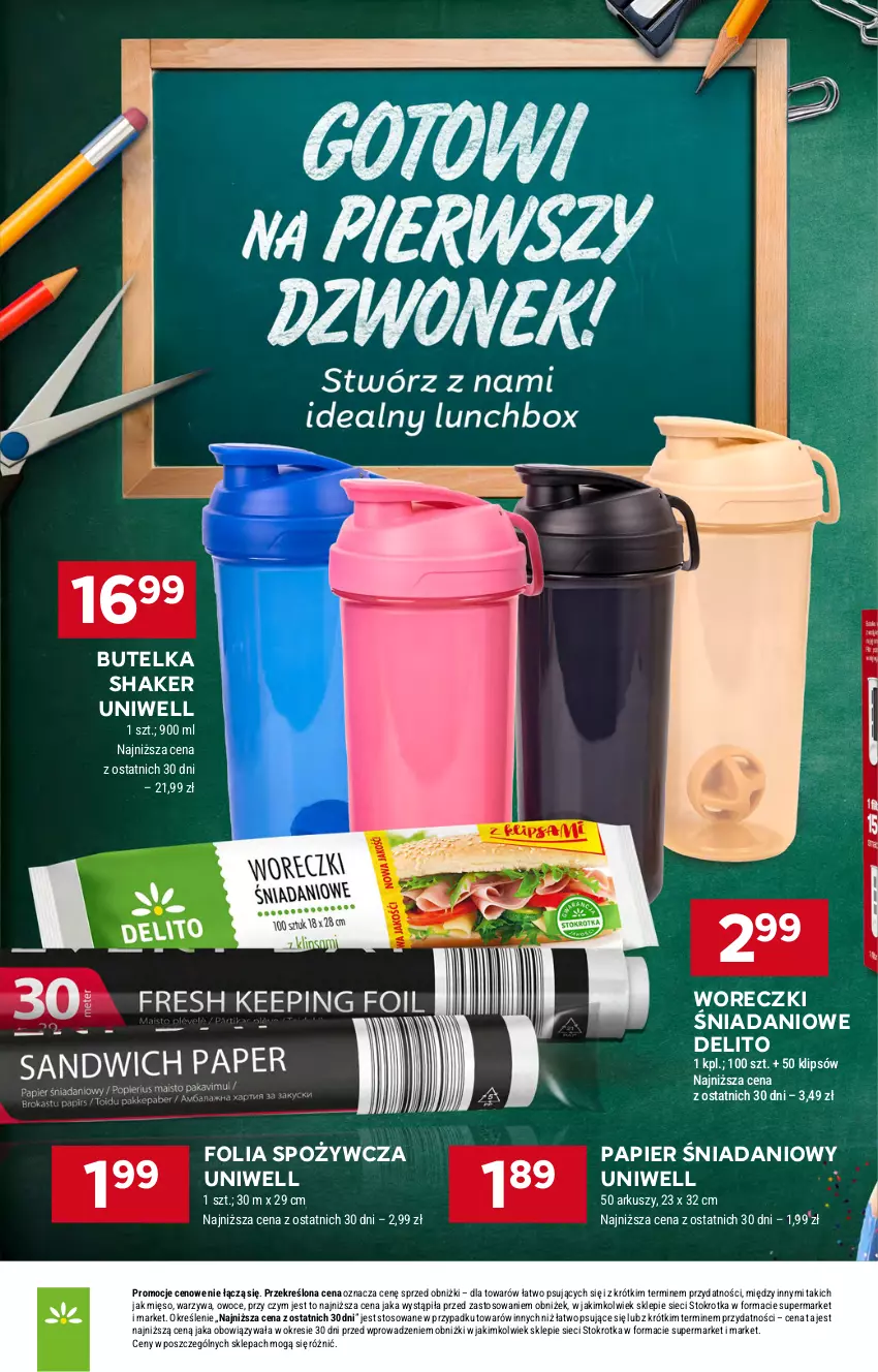 Gazetka promocyjna Stokrotka - Supermarket - ważna 28.08 do 03.09.2025 - strona 18 - produkty: Danio, Mięso, Owoce, Papier, Warzywa