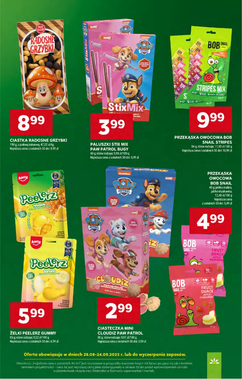 Gazetka promocyjna Stokrotka - Supermarket - ważna 28.08 do 03.09.2025 - strona 35 - produkty: Ciastka