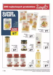 Gazetka promocyjna Carrefour - Gazetka - ważna od 16.06 do 16.06.2024 - strona 13 - produkty: Makaron, Sos, Ananas, Syrop, Brzoskwinie, Kasza, Olej