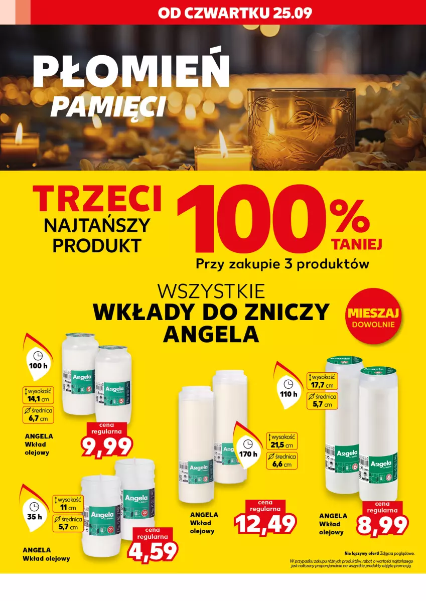 Gazetka promocyjna Kaufland - Kaufland - ważna 25.09 do 01.10.2025 - strona 16 - produkty: Olej, Por, Sok, Wkład olejowy, Znicz