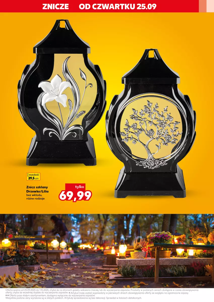 Gazetka promocyjna Kaufland - Kaufland - ważna 25.09 do 01.10.2025 - strona 9 - produkty: Znicz
