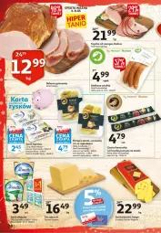 Gazetka promocyjna Auchan - 25 Urodziny #3 Hipermarkety - Gazetka - ważna od 13.05 do 13.05.2021 - strona 28 - produkty: Pierogi, Ciasto francuskie, Krakus, Ser, Gra, Królewski, Szynka, Serek, Edam, Kiełbasa, Szpinak, Fa