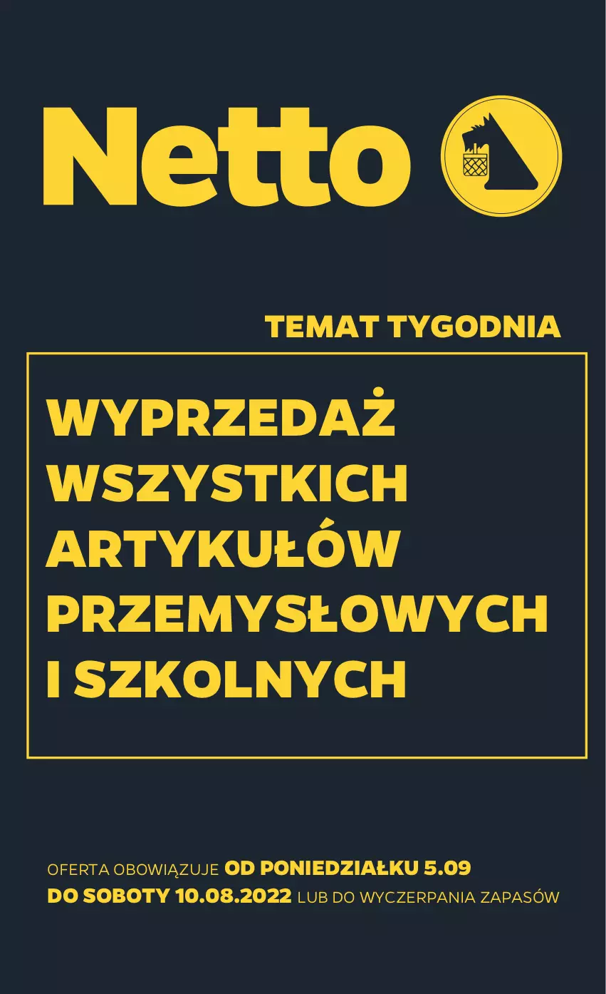 Gazetka promocyjna Netto - Akcesoria i dodatki - ważna 05.09 do 10.09.2022 - strona 1