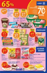 Gazetka promocyjna Delikatesy Centrum - Gazetka DC34 - Gazetka - ważna od 07.09 do 07.09.2022 - strona 19 - produkty: Ser, Por, Mus, Prince Polo, Jogurt, Kisiel, Winiary, Big Milk, Chipsy, Wafelek, Szarlotka, Lion, Lody, Dr. Oetker, Deser, Wino, Mango, Budyń, Mięta