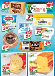 Gazetka promocyjna Dino - Gazetka - Gazetka - ważna od 25.05 do 25.05.2021 - strona 13 - produkty: Mozzarella, Ser, Włoszczowski, Twaróg, Rama, Jaja, Margaryna, Edam, Galbani, Flora