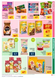Gazetka promocyjna Carrefour - Gazetka Market - Gazetka - ważna od 21.08 do 21.08.2021 - strona 11 - produkty: BelVita, Piec, Ciastka, Princessa, Nescafé, Kawa rozpuszczalna, Sos, Ser, Kupiec, Cukier, Bonduelle, Chipsy, Wafelek, Kawa, Wawel, Fasola, Czekolada, Pudliszki, Cukierki, Lay’s, Pedigree, Fa