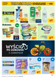 Gazetka promocyjna Carrefour - Gazetka Market - Gazetka - ważna od 21.08 do 21.08.2021 - strona 3 - produkty: Serek wiejski, Sok, Ser, Por, Mus, Benecol, Piątnica, Tablet, Napój roślinny, Big Milk, Wafelek, Vegangurt, Lody, Serek, Margaryna, Grześki, Sport, Czekolada, Tabletki musujące, Bakoma, Baton, Woda mineralna, Woda, Napój, Cisowianka, Milka, Kokos