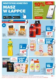 Gazetka promocyjna Carrefour - Gazetka Market - Gazetka - ważna od 21.08 do 21.08.2021 - strona 5 - produkty: Pierogi, Makaron, Kujawski, Coca-Cola, Napój gazowany, Fairy, Napój, Olej, Olma, Fa