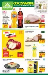 Gazetka promocyjna Stokrotka - Supermarket - Gazetka - ważna od 22.09 do 22.09.2021 - strona 1 - produkty: Kurczak, Polędwica, Kujawski, Ser, Coca-Cola, Lipton, Fanta, Sprite, Herbata, Napój, Olej, Jabłka, Fa
