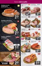 Gazetka promocyjna Stokrotka - Supermarket - Gazetka - ważna od 22.09 do 22.09.2021 - strona 4 - produkty: Piec, Polędwica, Krakus, Sos, Sok, Salami, Sokołów, Kiełbasa krakowska, Pekpol, Mielonka tyrolska, Parówki, Cars, Karp, Duda, Szynka, Kiełbasa krucha, Boczek, Gala, Kiełbasa, Olewnik, NOWAK, HP