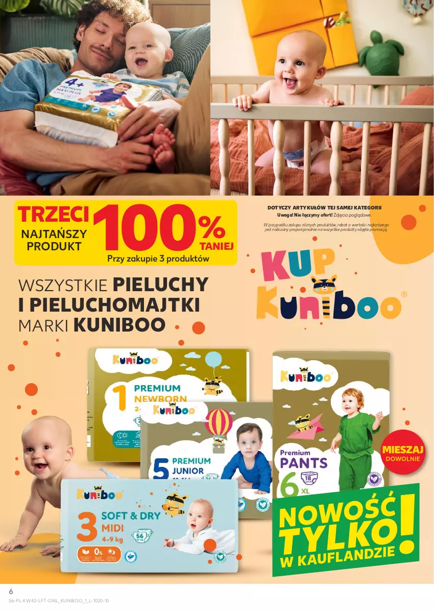 Gazetka promocyjna Kaufland - Gazetka tygodnia - ważna 16.10 do 22.10.2025 - strona 6 - produkty: Majtki, Pieluchomajtki, Pieluchy, Por, Waga