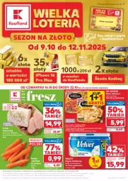 Gazetka promocyjna Kaufland - Gazetka tygodnia - Gazetka - ważna od 22.10 do 22.10.2025 - strona 1 - produkty: Piec, Feliciana, Sok, Gra, Papier, Stek, Papier toaletowy, Velvet, Dr. Oetker, Pizza, Schab wieprzowy