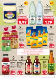 Gazetka promocyjna Kaufland - Gazetka tygodnia - Gazetka - ważna od 22.10 do 22.10.2025 - strona 19 - produkty: Piwa, Piwo, Majonez, Makaron, Sok, Gra, Piwo jasne, Sok pomidorowy, Woda mineralna, Chleb, Woda, Ocet