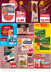 Gazetka promocyjna Kaufland - Gazetka tygodnia - Gazetka - ważna od 22.10 do 22.10.2025 - strona 37 - produkty: Kurczak, Sok, Ser, Por, Salami, Sokołów, Kurczak gotowany, Bell, Pasztet, Duda, Szynka, Morliny, Danio, Kabanos, Kiełbasa, Olewnik, Berlinki