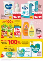 Gazetka promocyjna Kaufland - Gazetka tygodnia - Gazetka - ważna od 22.10 do 22.10.2025 - strona 55 - produkty: Płyn do kąpieli, Por, Mus, Pampers, NAN Optipro, Bebiko, Chusteczki, Szampon, Kubuś, Waga, Nestlé