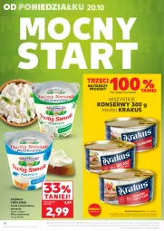 Gazetka promocyjna Kaufland - Gazetka tygodnia - Gazetka - ważna od 22.10 do 22.10.2025 - strona 60 - produkty: Krakus, Ser, Por, Piątnica, Serek, Twój Smak, Waga
