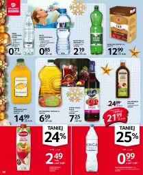 Gazetka promocyjna Selgros - Boże Narodzenie 2021 - Gazetka - ważna od 24.12 do 24.12.2021 - strona 30 - produkty: Sok pomarańczowy, Nałęczowianka, Sok, Paola, Fortuna, Sok jabłkowy, Syrop, Wosana, Woda, Syropy, Cisowianka