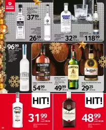 Gazetka promocyjna Selgros - Boże Narodzenie 2021 - Gazetka - ważna od 24.12 do 24.12.2021 - strona 32 - produkty: Whiskey, Absolut, Jameson, Tran, Wódka, Whisky