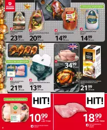 Gazetka promocyjna Selgros - Boże Narodzenie 2021 - Gazetka - ważna od 24.12 do 24.12.2021 - strona 8 - produkty: Kurczak, Perliczka, Mięso z uda kurczaka, Kaczka, Filet z piersi indyka, Kaczka faszerowana, Tusz, Mięso, Jabłka, Fa